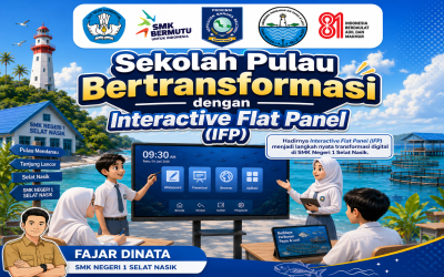 Sekolah Pulau Bertransformasi dengan Interactive Flat Panel ( IFP )